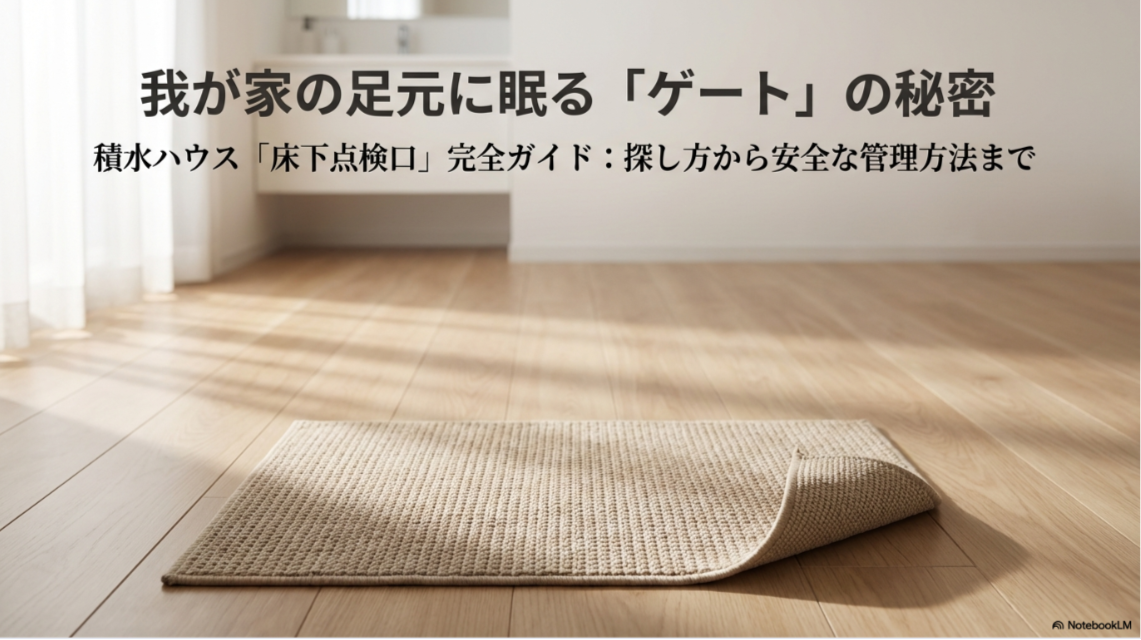 積水 ハウス 床下 点検 口