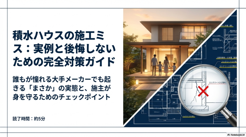 積水 ハウス 施工 ミス