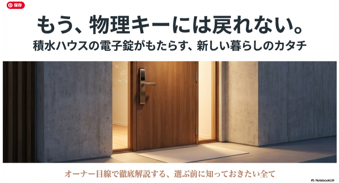 積水ハウス 電子錠