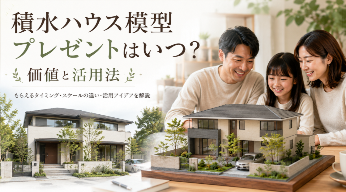 積水 ハウス 模型 プレゼント
